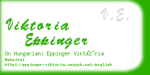 viktoria eppinger business card